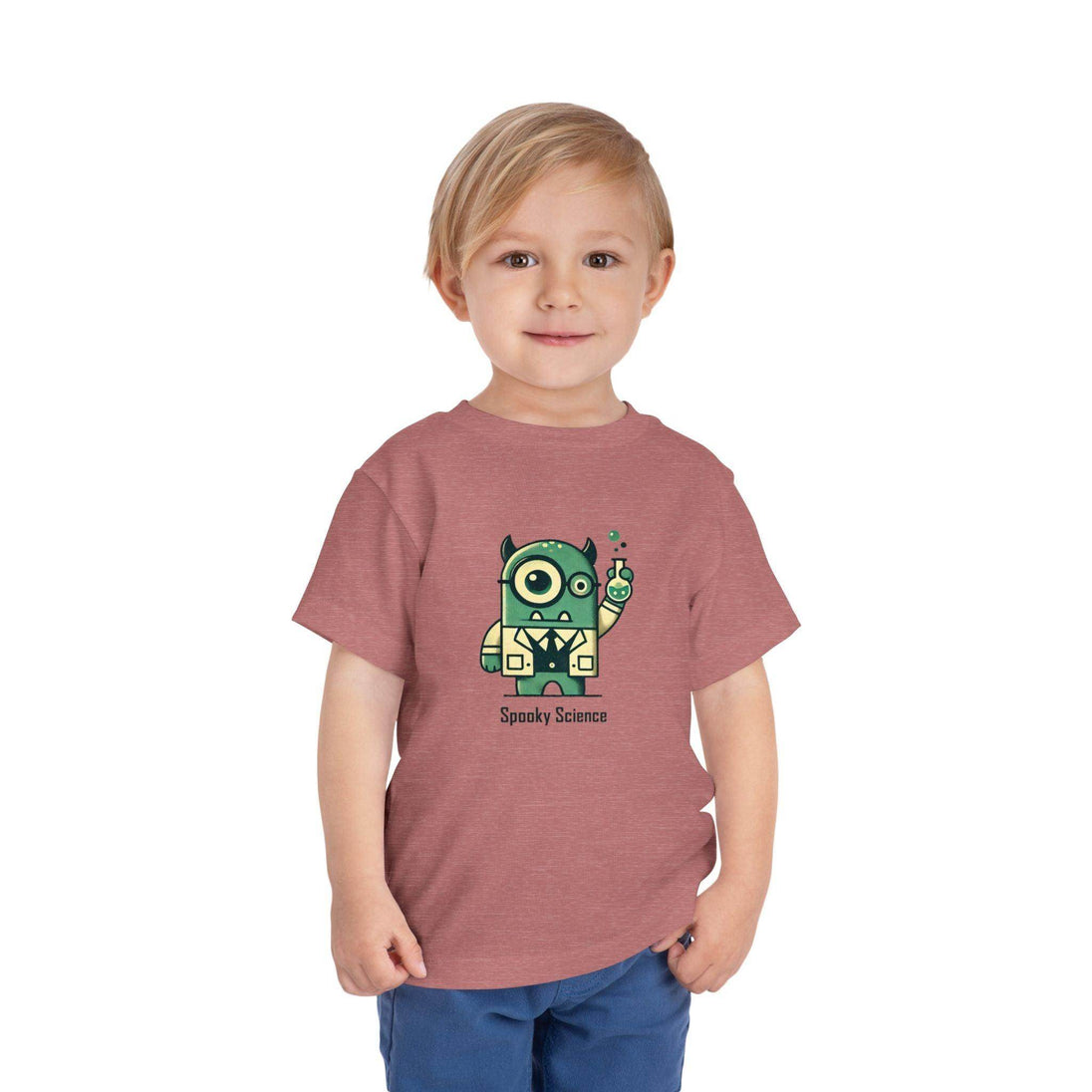 Spooky Science - Monster - Toddler Short Sleeve - Brightsee