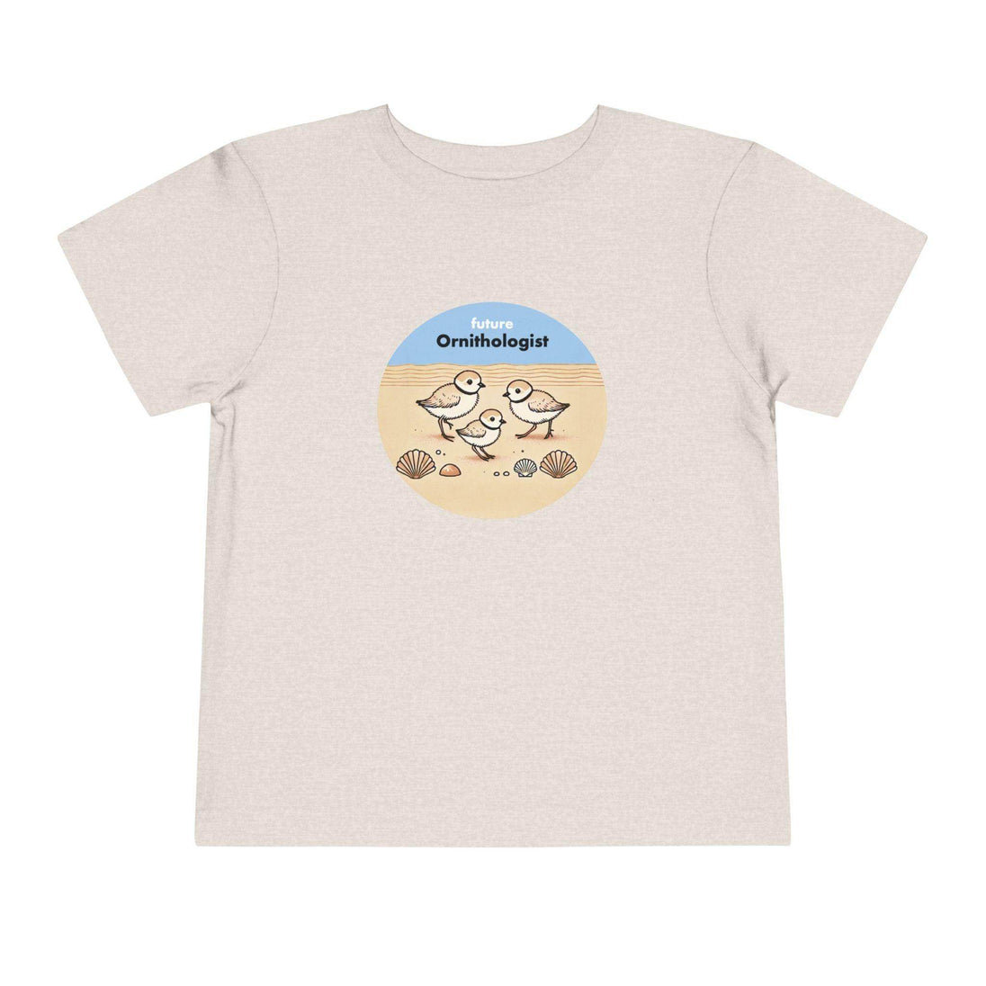 Future Ornithologist Plover - Toddler Short Sleeve - Brightsee