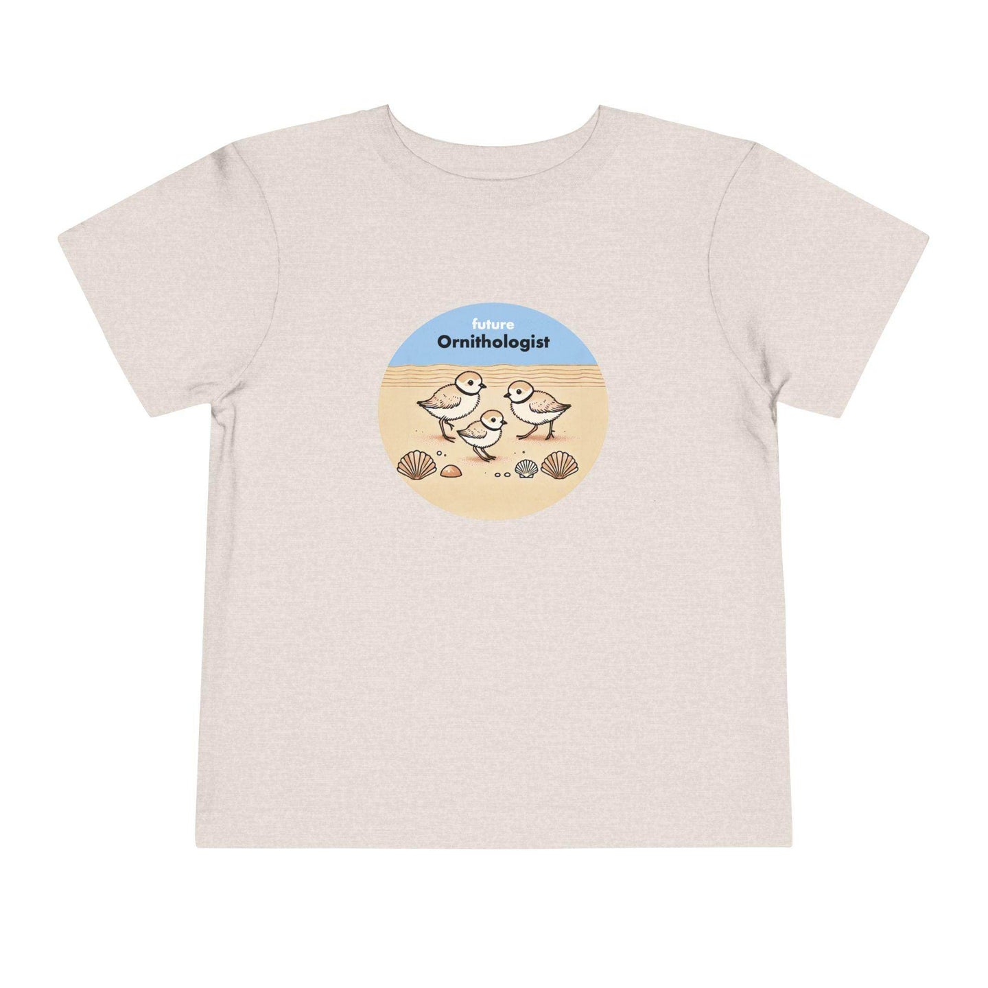 Future Ornithologist Plover - Toddler Short Sleeve - Brightsee
