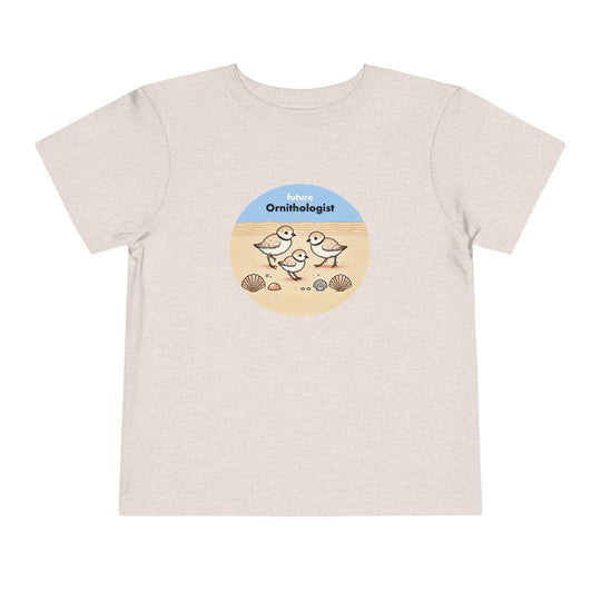 Future Ornithologist Plover - Toddler Short Sleeve - Brightsee