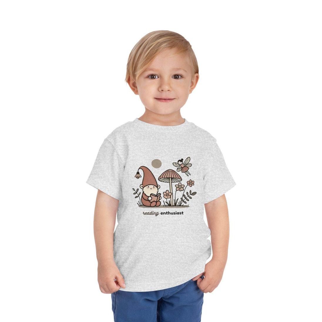 Reading Enthusiast Fantasy - Toddler Short Sleeve - Brightsee