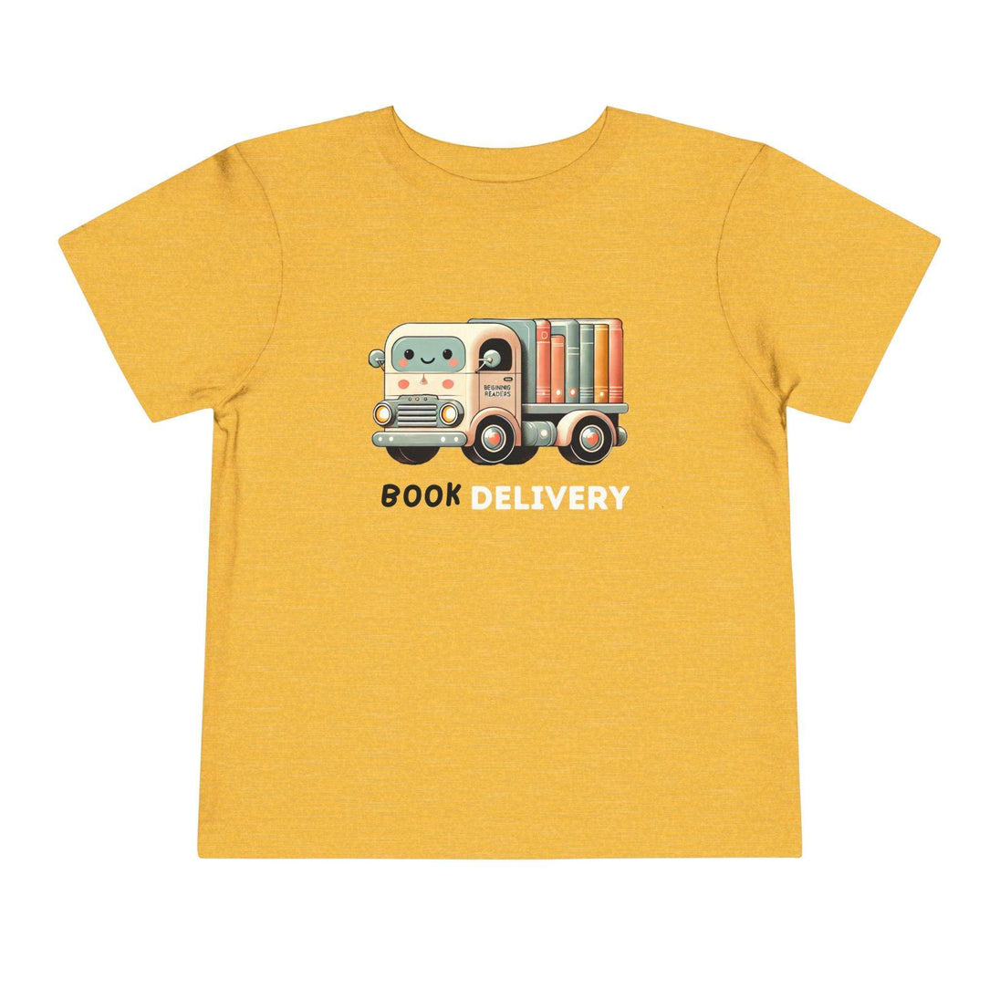 Book Delivery Truck - Toddler Short Sleeve - Brightsee