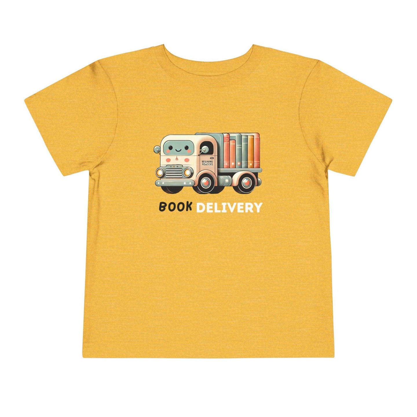 Book Delivery Truck - Toddler Short Sleeve - Brightsee