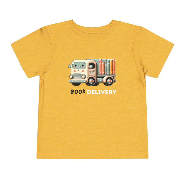 Book Delivery Truck - Toddler Short Sleeve - Brightsee
