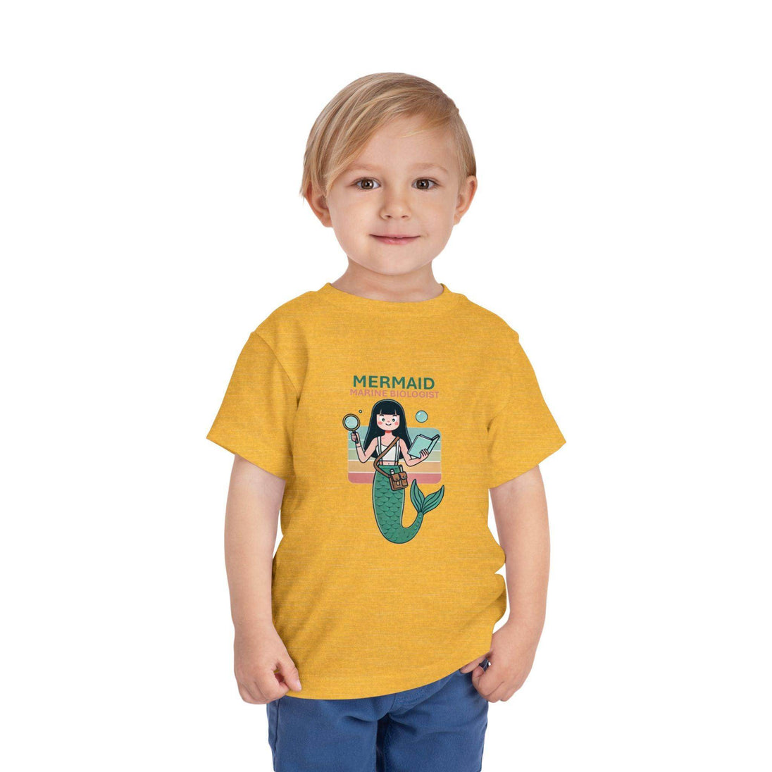 Mermaid Marine Biologist - Toddler Short Sleeve - Brightsee