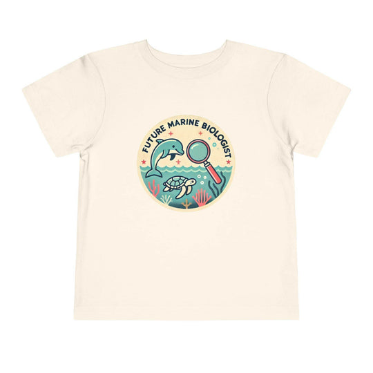 Future Marine Biologist Circle - Toddler Short Sleeve - Brightsee