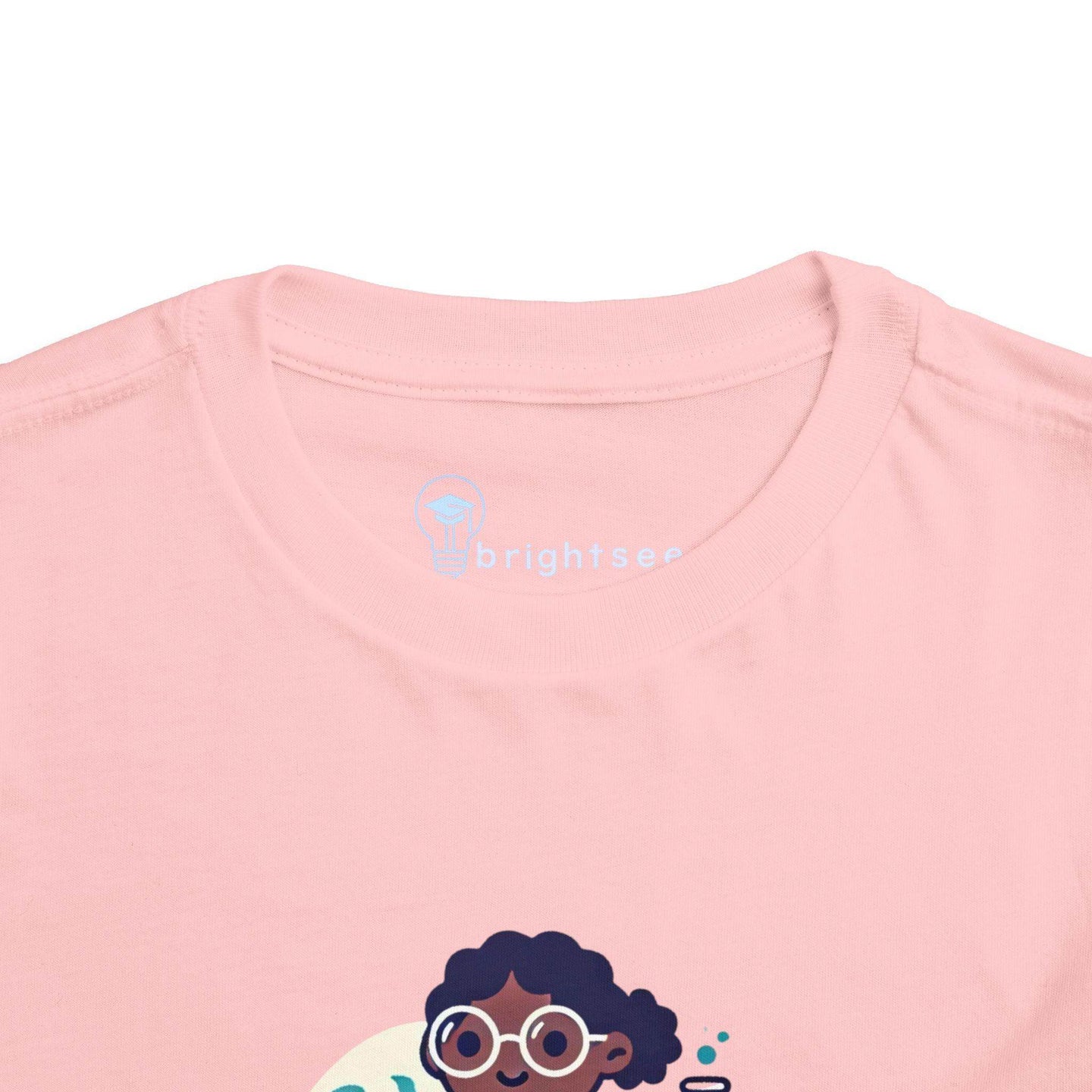 Surfing Scientist Girl - Toddler Short Sleeve - Brightsee