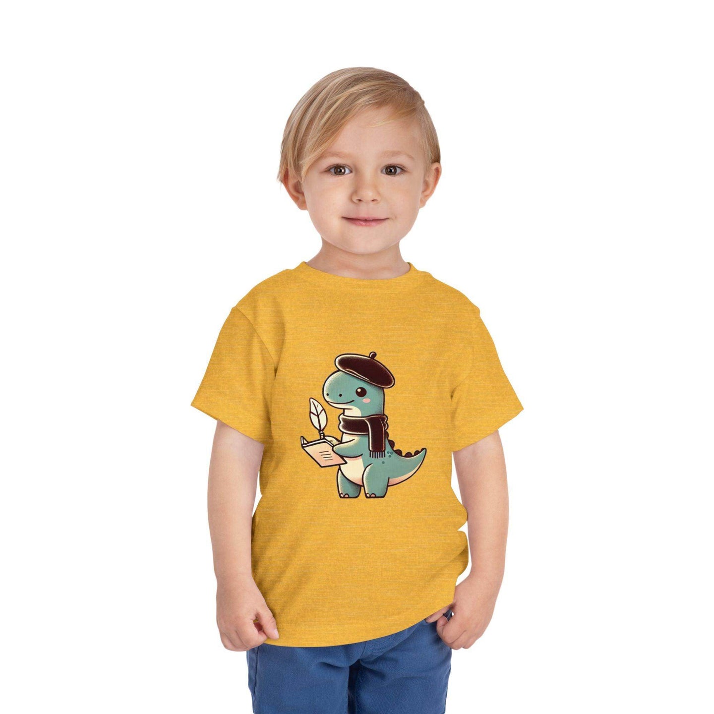 Dinosaur Author - Toddler Short Sleeve - Brightsee