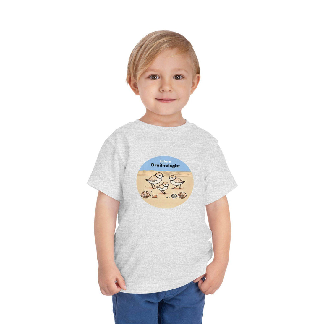 Future Ornithologist Plover - Toddler Short Sleeve - Brightsee