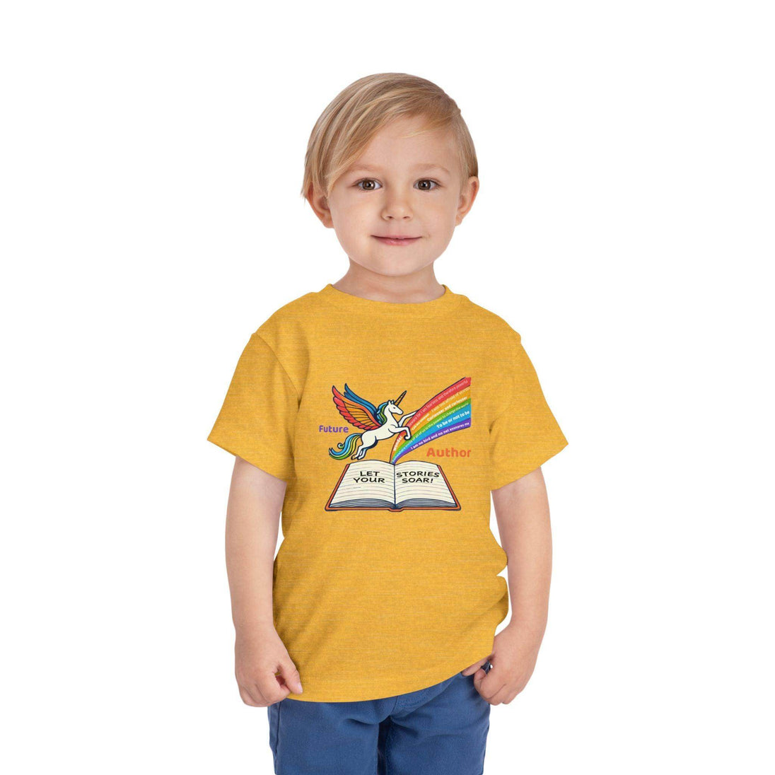 Future Author Alicorn - Toddler Short Sleeve - Brightsee
