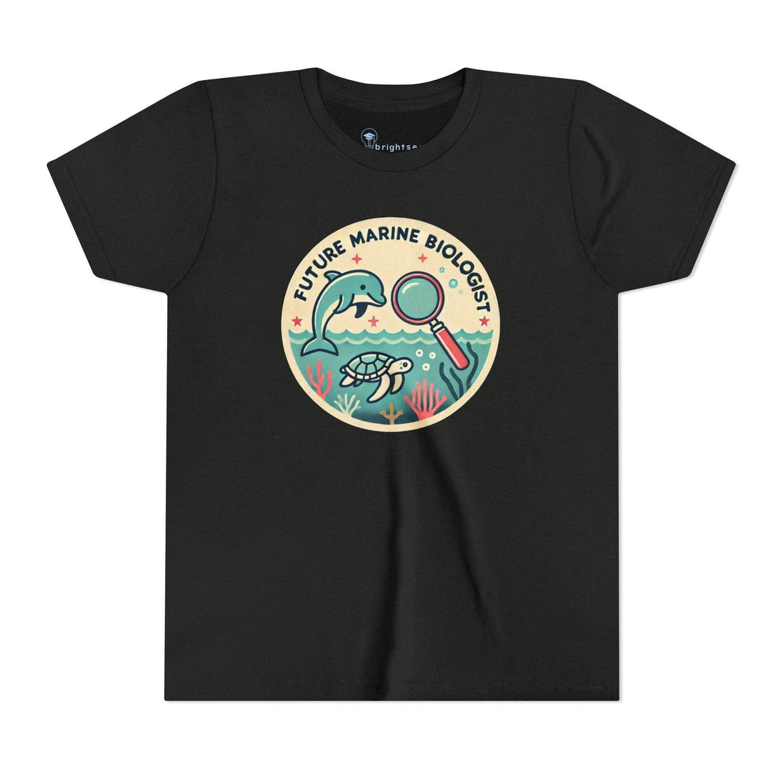 Future Marine Biologist Circle - Youth Short Sleeve - Brightsee