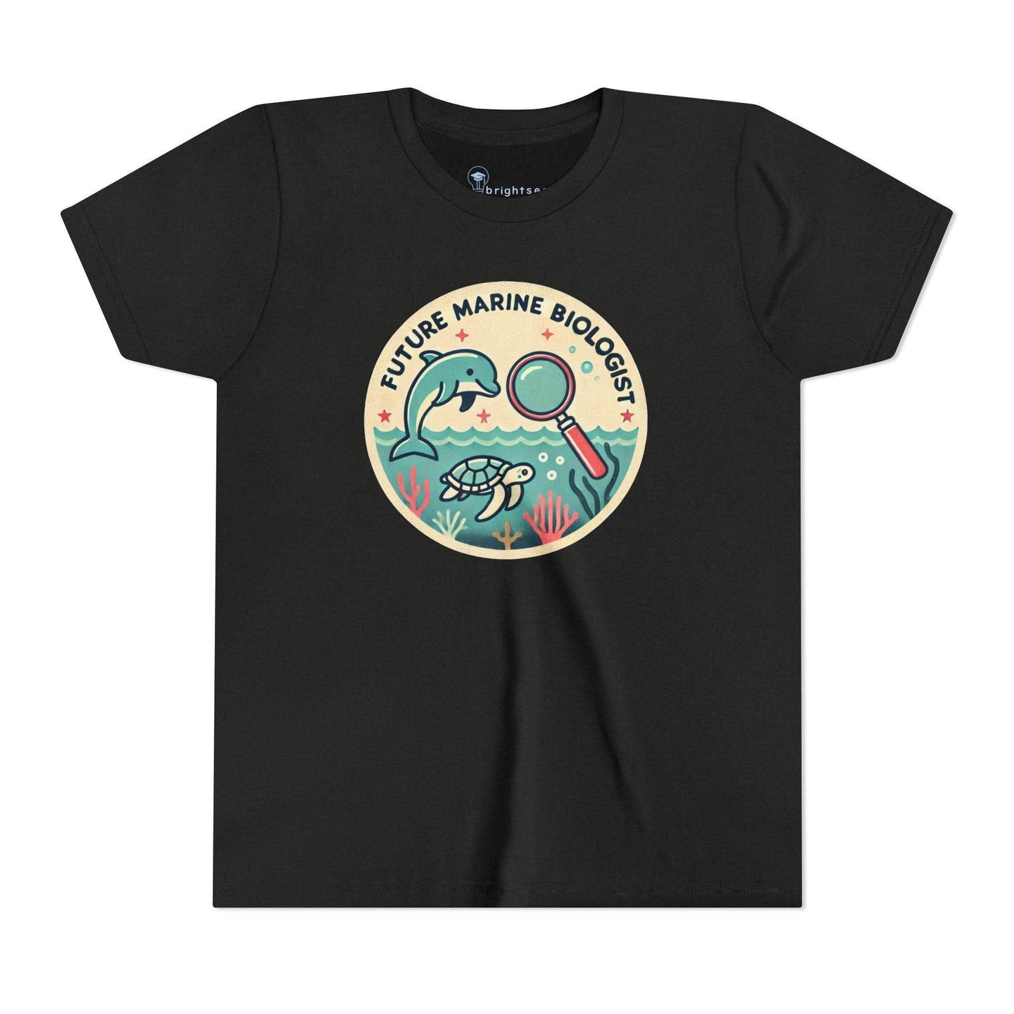 Future Marine Biologist Circle - Youth Short Sleeve - Brightsee