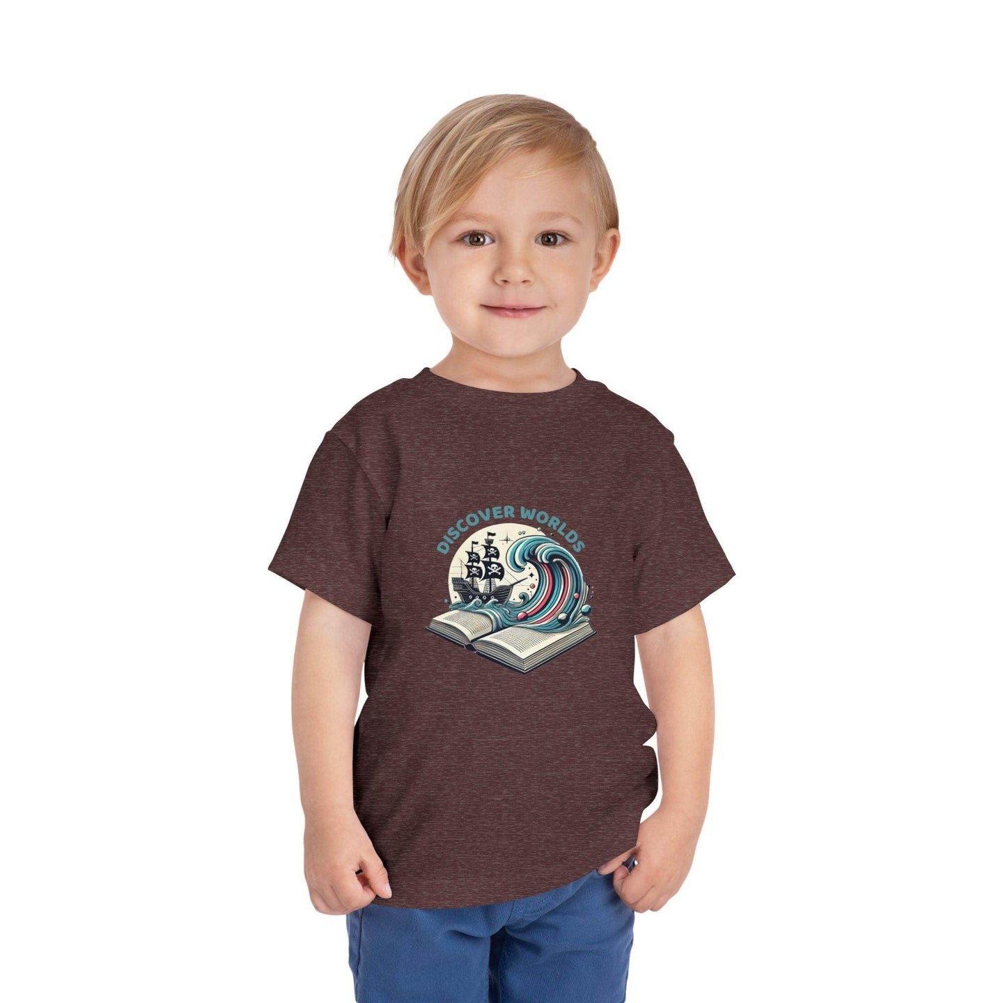 Discover Worlds - Pirate Ship - Toddler Short Sleeve - Brightsee