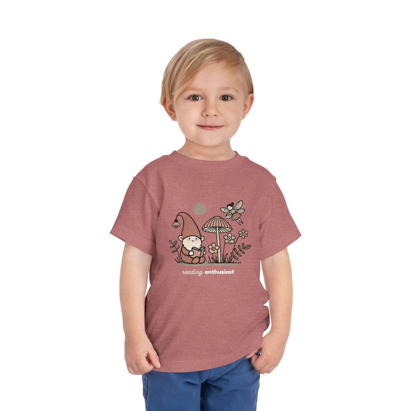 Reading Enthusiast Fantasy - Toddler Short Sleeve - Brightsee