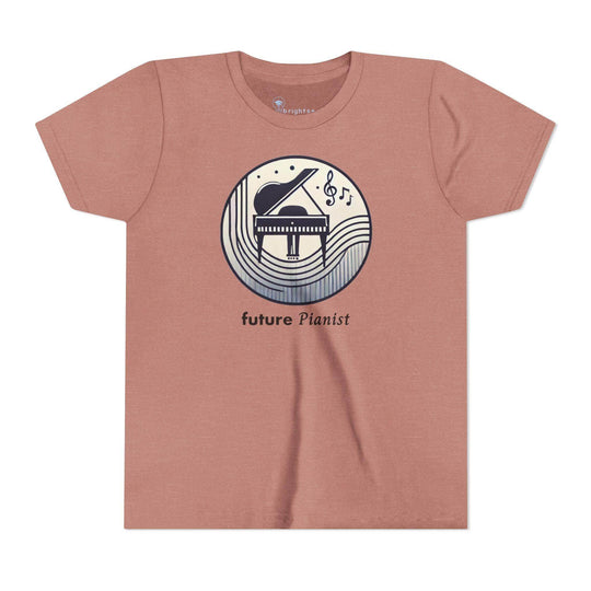 Future Pianist - Youth Short Sleeve - Brightsee