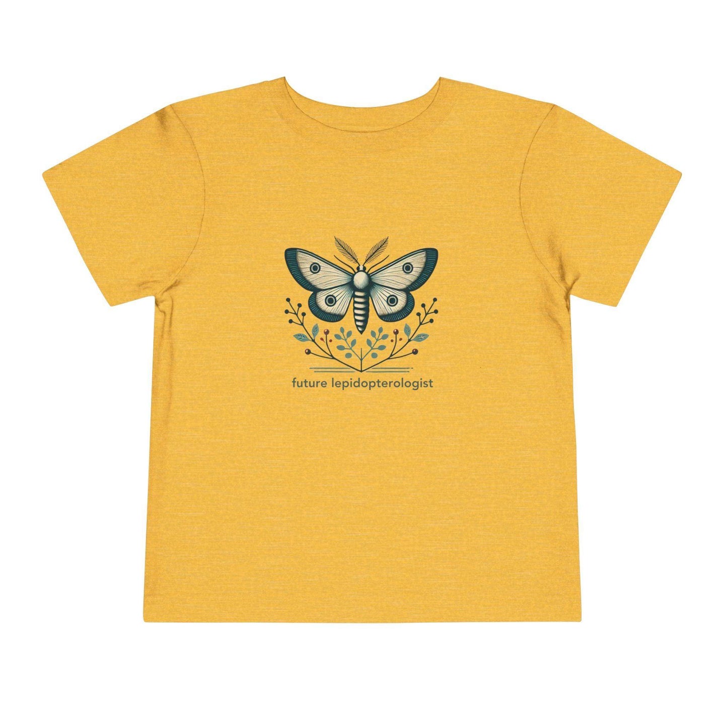 Future Lepidopterologist Moth - Toddler Short Sleeve - Brightsee