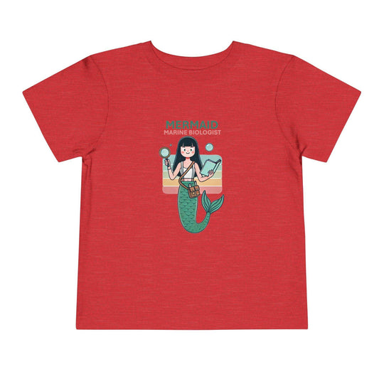 Mermaid Marine Biologist - Toddler Short Sleeve - Brightsee