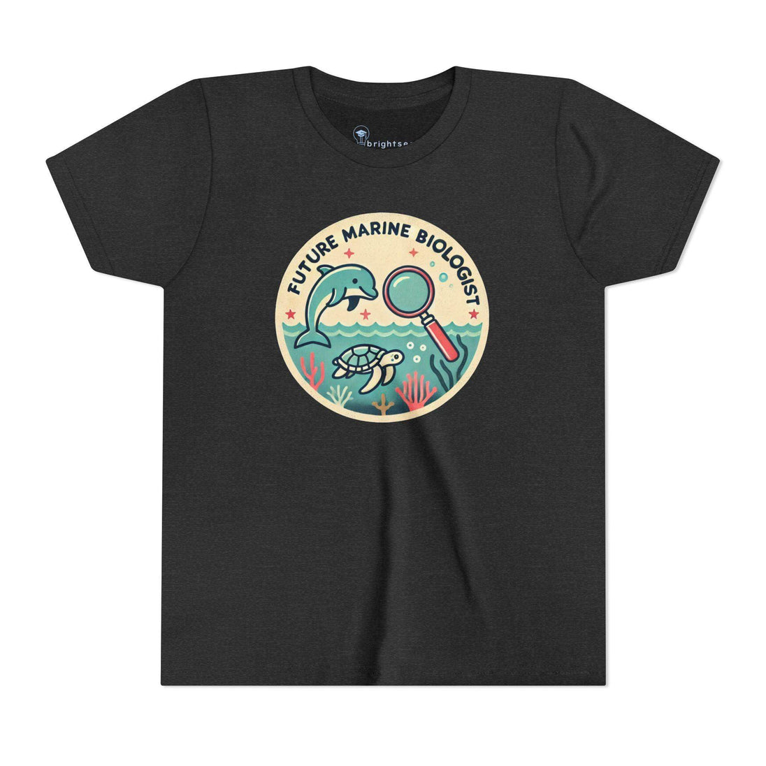 Future Marine Biologist Circle - Youth Short Sleeve - Brightsee