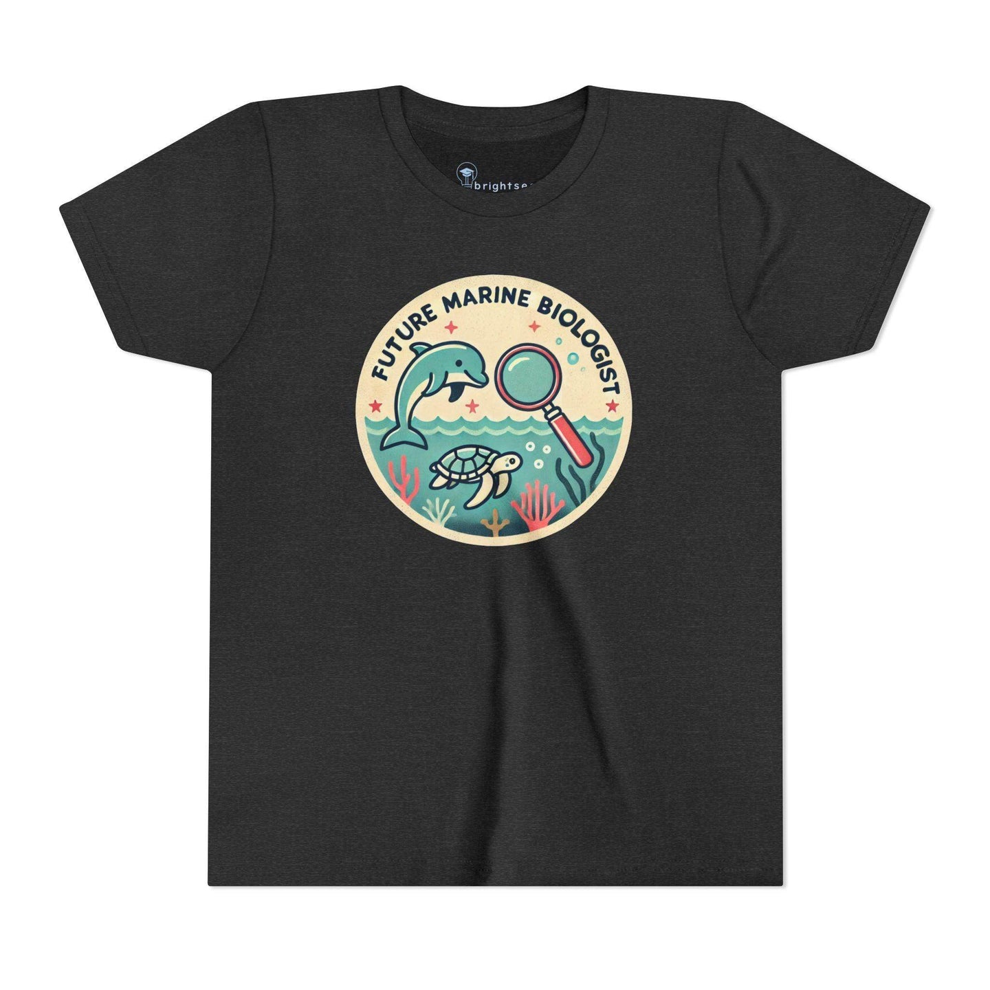 Future Marine Biologist Circle - Youth Short Sleeve - Brightsee