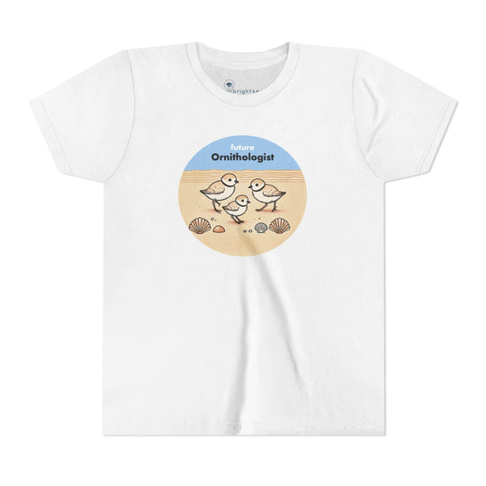 Future Ornithologist Plover - Youth Short Sleeve - Brightsee