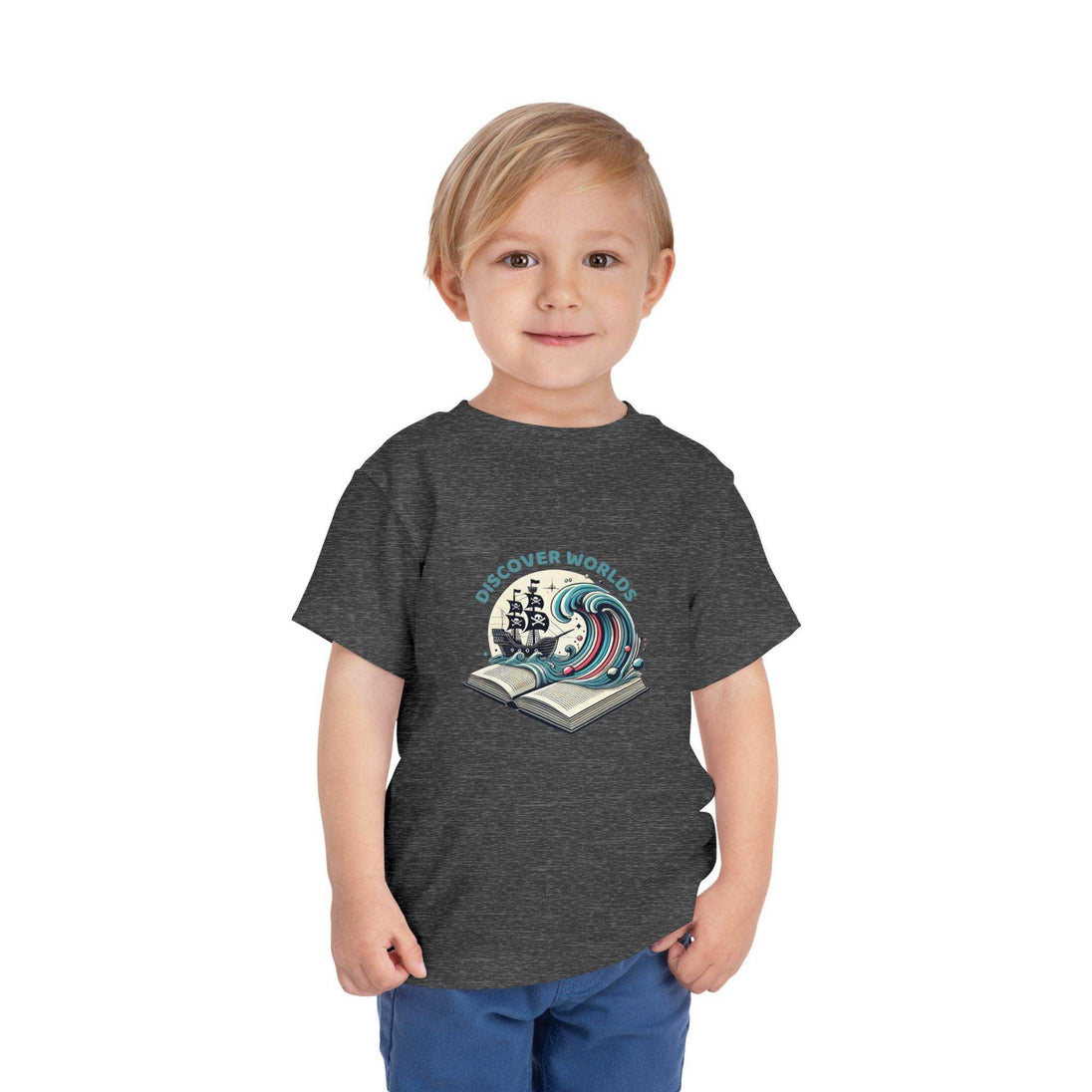 Discover Worlds - Pirate Ship - Toddler Short Sleeve - Brightsee