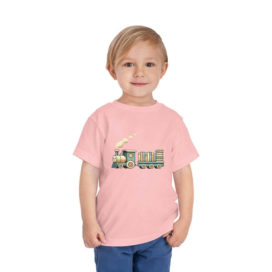 Train Book Delivery - Toddler Short Sleeve - Brightsee