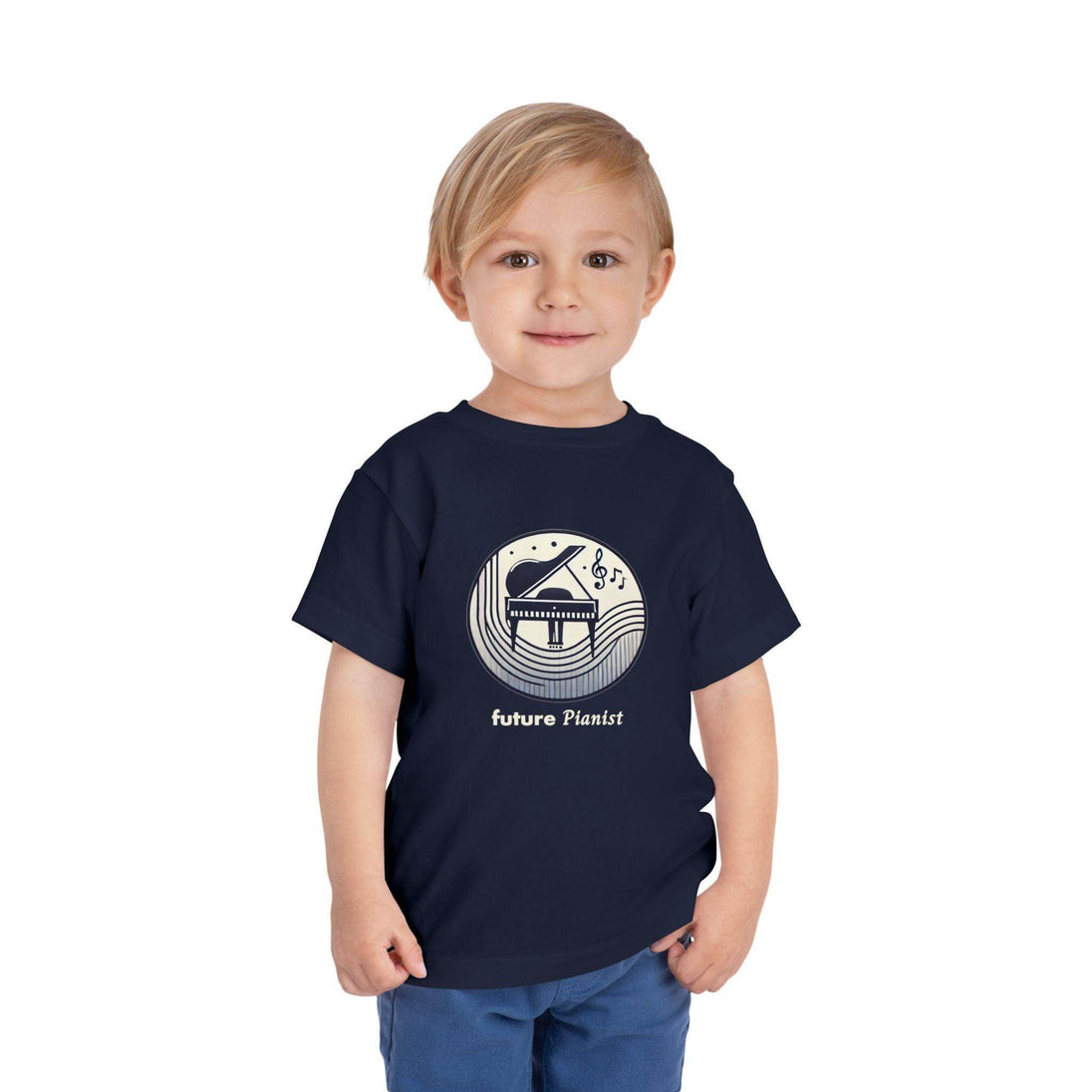 Future Pianist - Toddler Short Sleeve - Brightsee