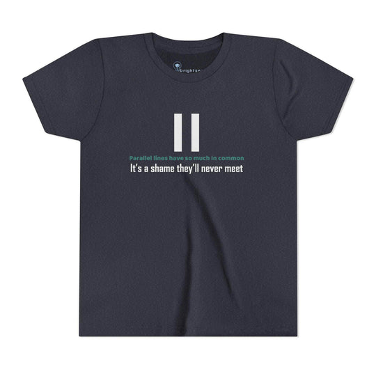 Parallel Lines - Youth Short Sleeve - Brightsee