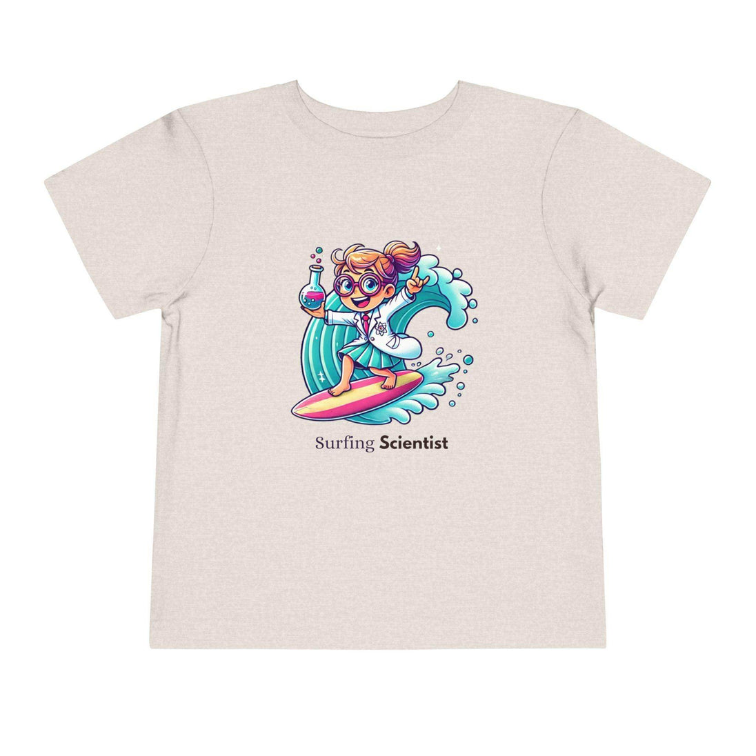 Surfing Scientist Hang Ten - Toddler Short Sleeve - Brightsee