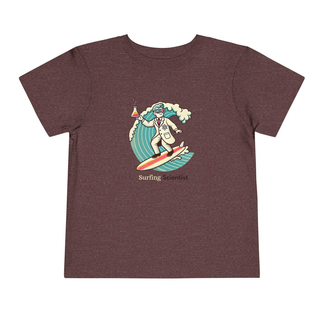Surfing Scientist - Toddler Short Sleeve - Brightsee