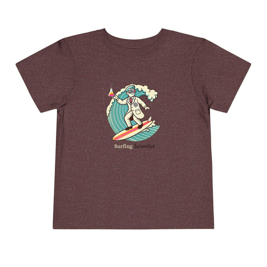 Surfing Scientist - Toddler Short Sleeve - Brightsee