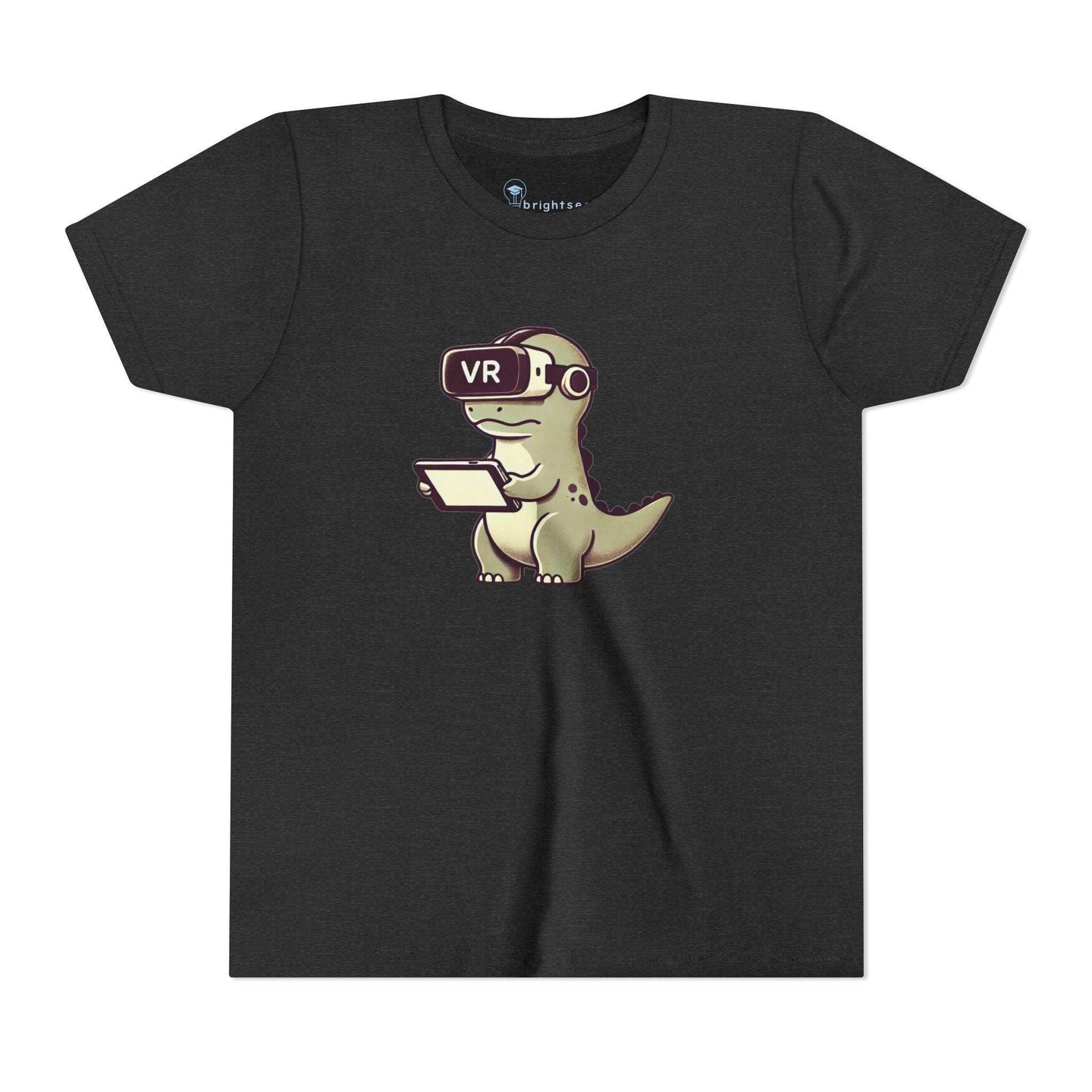 VR Dinosaur - Youth Short Sleeve - Brightsee