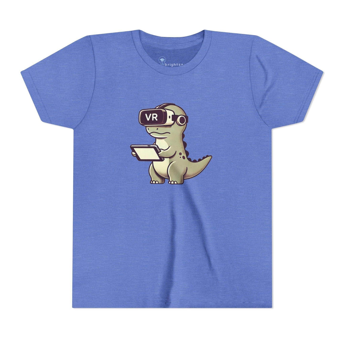 VR Dinosaur - Youth Short Sleeve - Brightsee