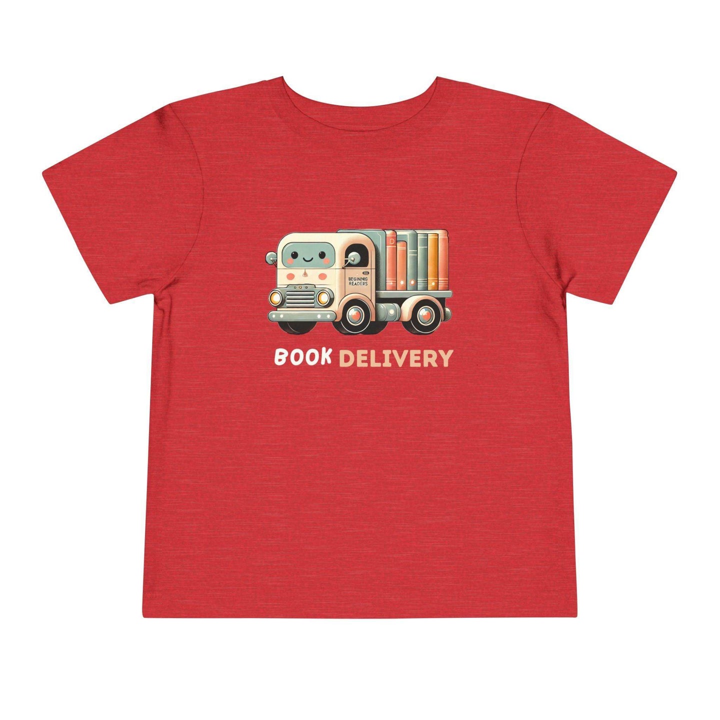 Book Delivery Truck - Toddler Short Sleeve - Brightsee
