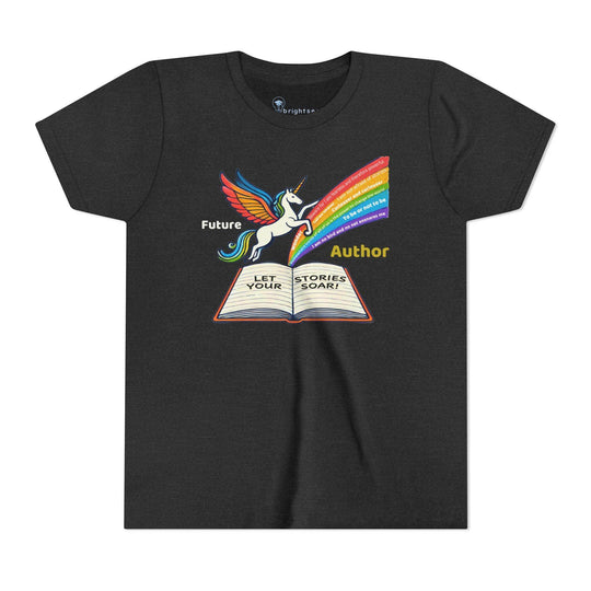 Future Author Alicorn - Youth Short Sleeve - Brightsee