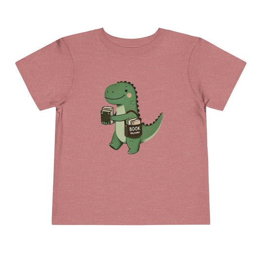 Dino Book Delivery - Toddler Short Sleeve - Brightsee