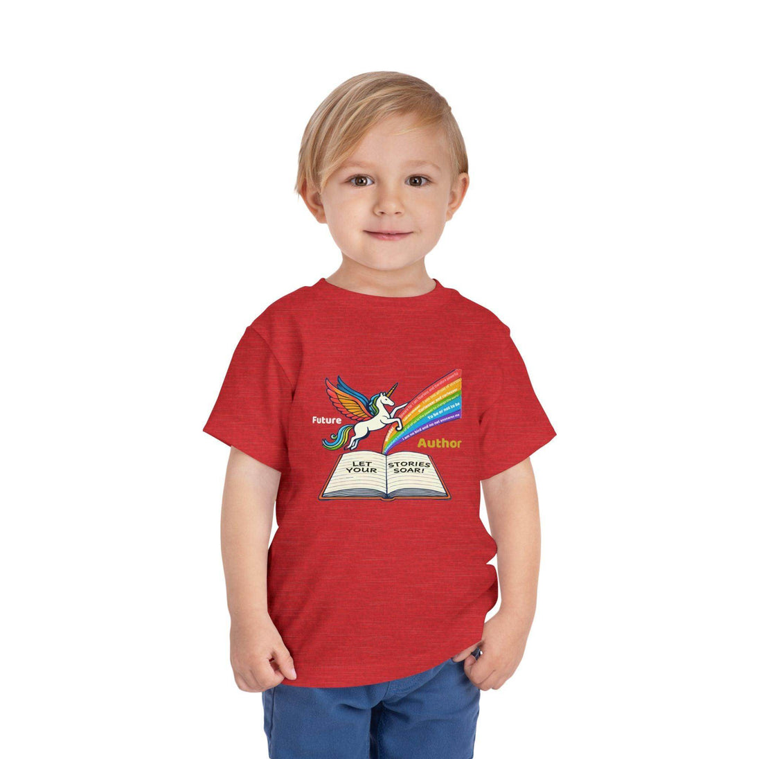 Future Author Alicorn - Toddler Short Sleeve - Brightsee