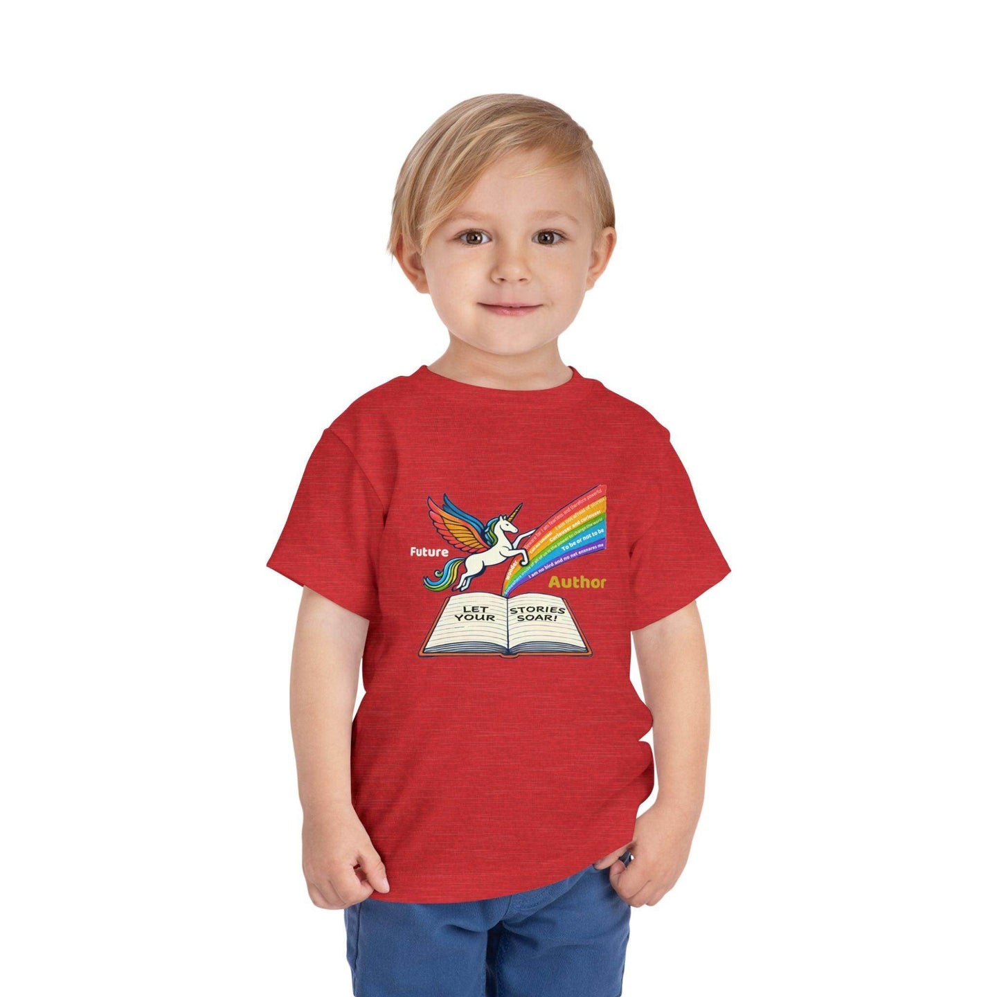 Future Author Alicorn - Toddler Short Sleeve - Brightsee