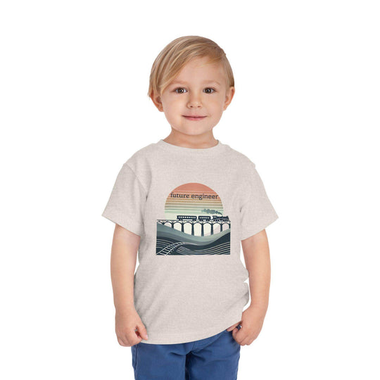 Future Engineer Train - Toddler Short Sleeve - Brightsee