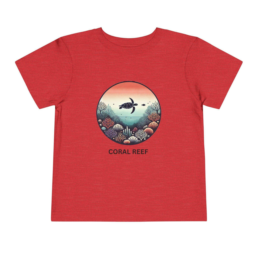 Coral Reef - Toddler Short Sleeve Tee - Brightsee