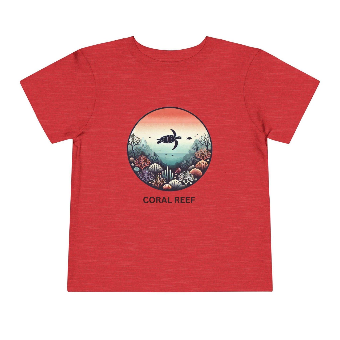 Coral Reef - Toddler Short Sleeve Tee - Brightsee