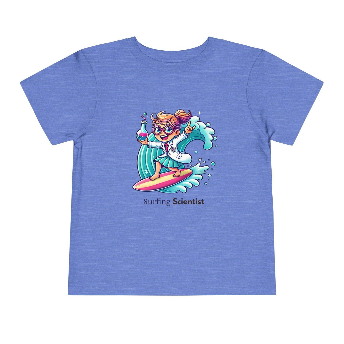 Surfing Scientist Hang Ten - Toddler Short Sleeve - Brightsee