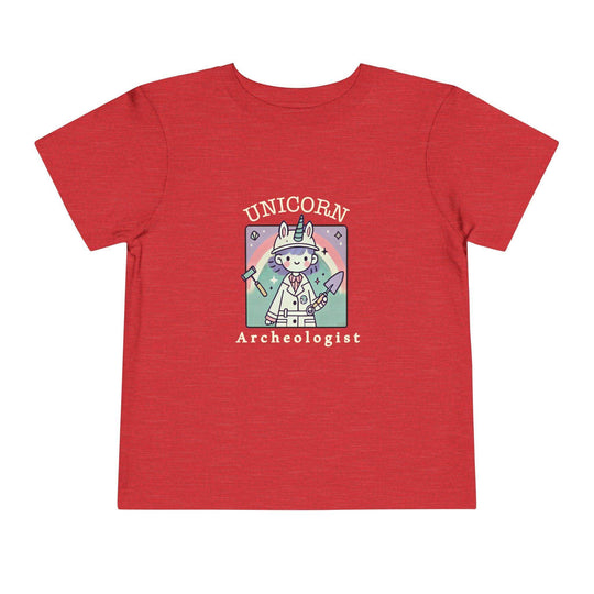 Unicorn Archeologist - Toddler Short Sleeve - Brightsee