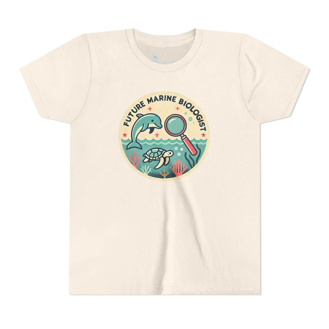 Future Marine Biologist Circle - Youth Short Sleeve - Brightsee