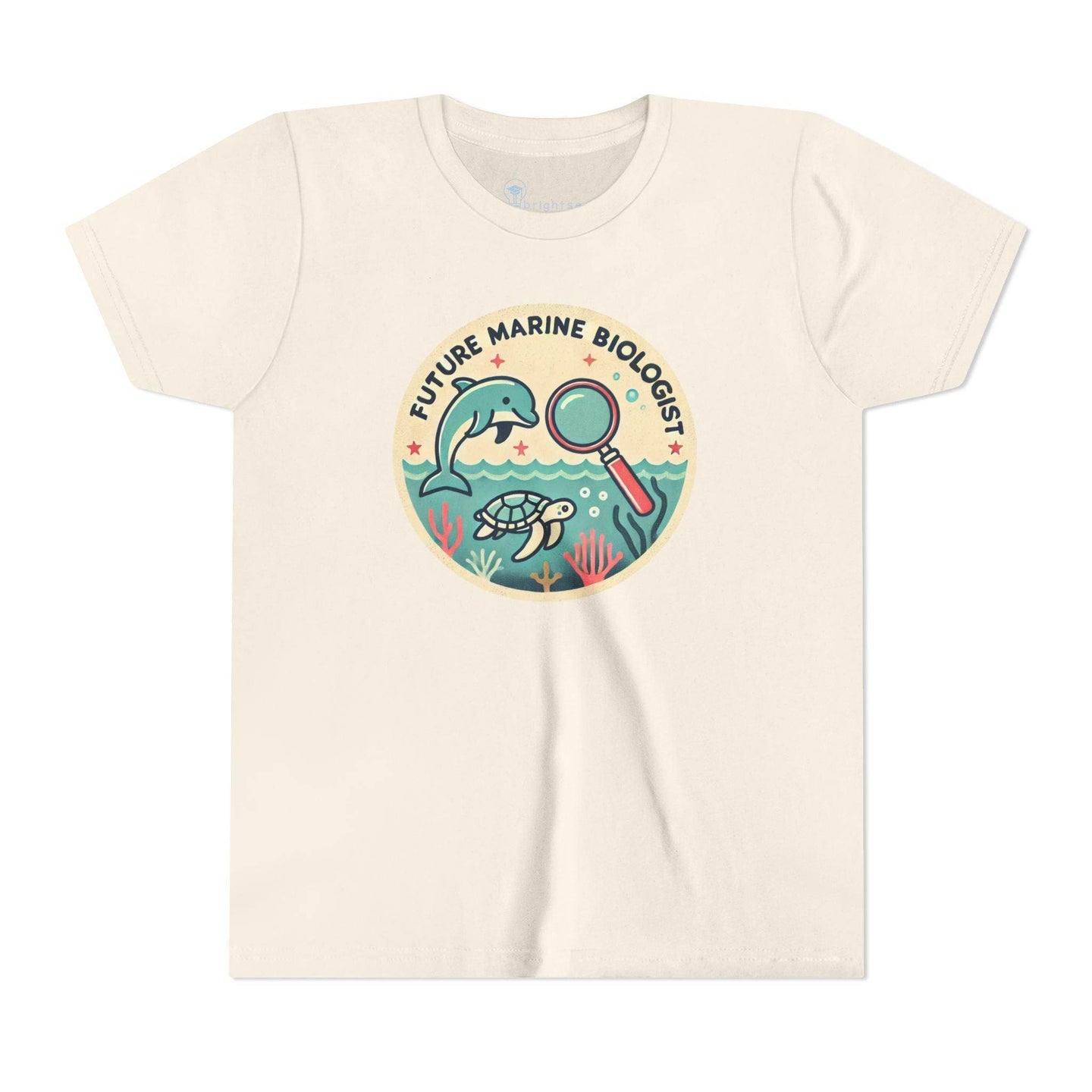 Future Marine Biologist Circle - Youth Short Sleeve - Brightsee