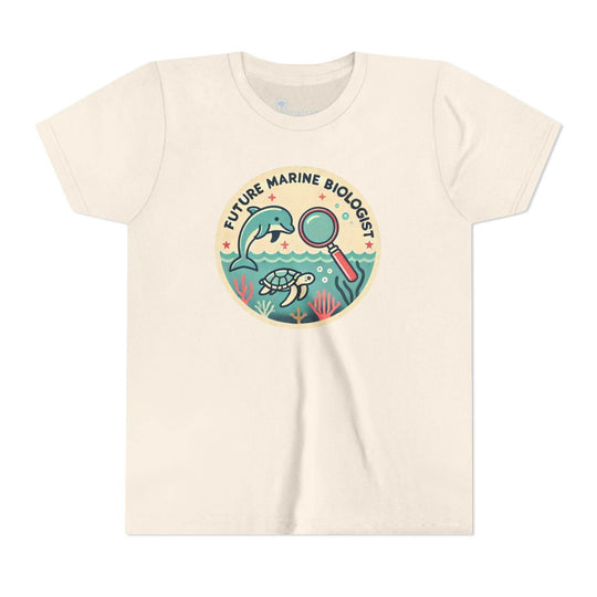 Future Marine Biologist Circle - Youth Short Sleeve - Brightsee