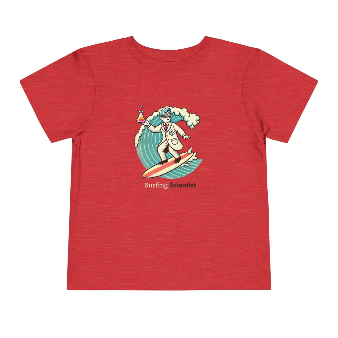 Surfing Scientist - Toddler Short Sleeve - Brightsee