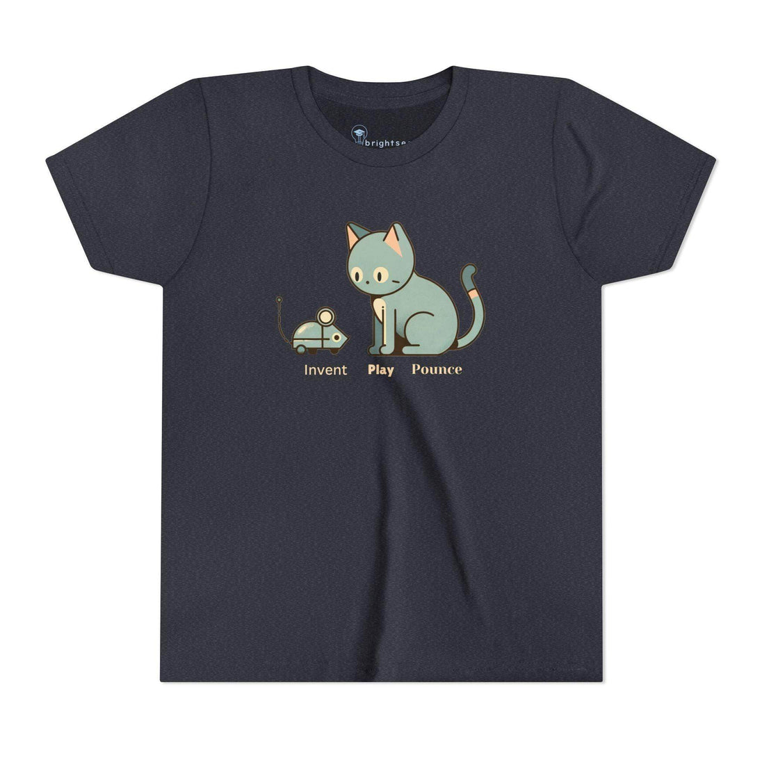 Robot Mouse and Cat - Youth Short Sleeve - Brightsee