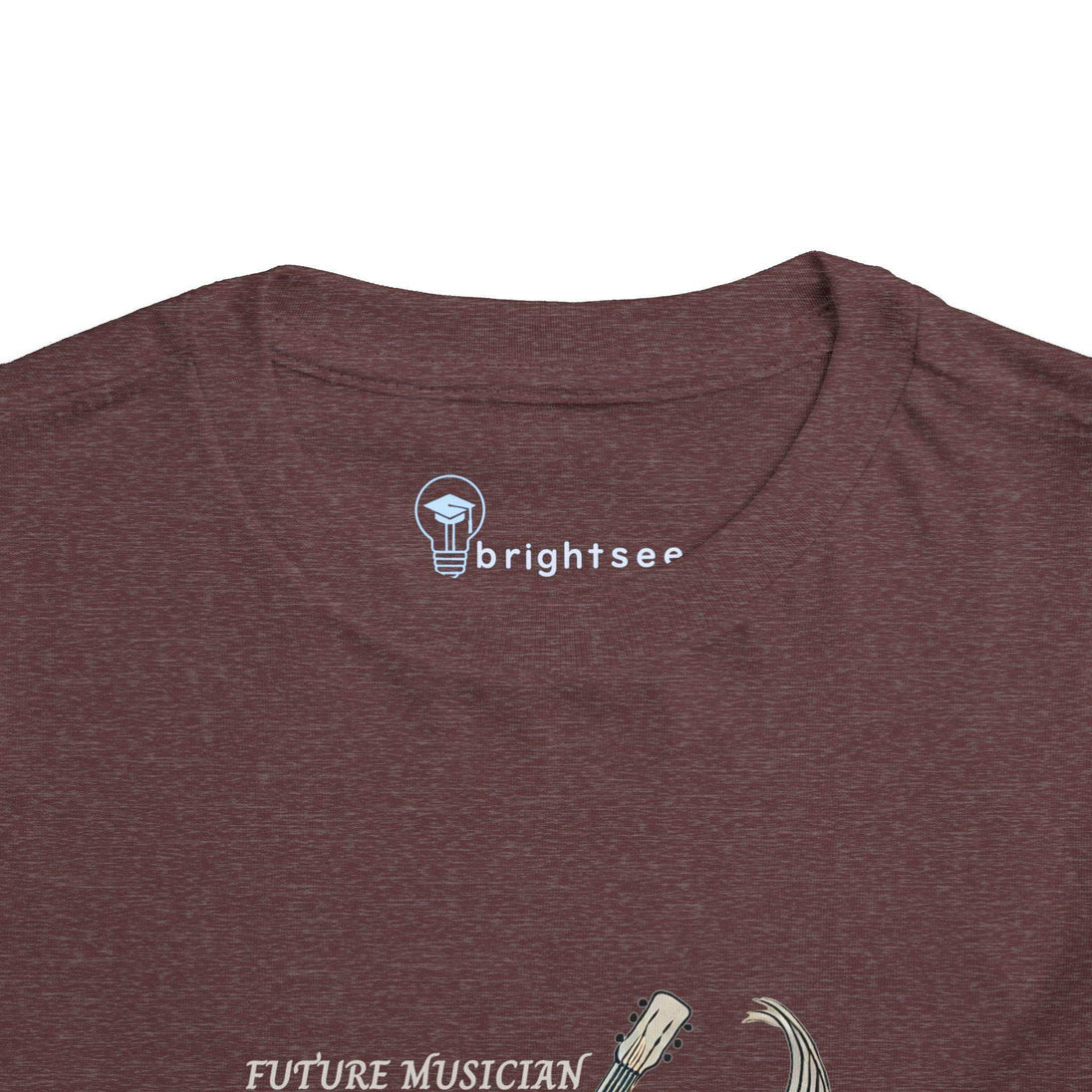 Future Musician Guitar - Toddler Short Sleeve - Brightsee