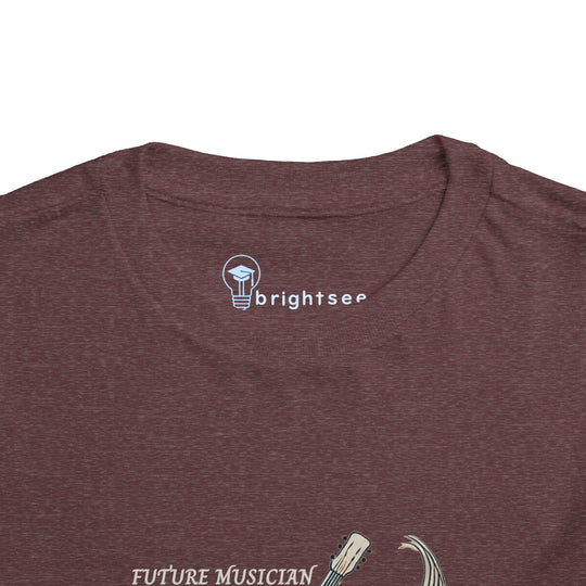 Future Musician Guitar - Toddler Short Sleeve - Brightsee